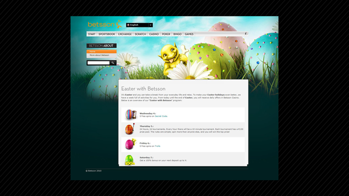betsson - Easter Promo