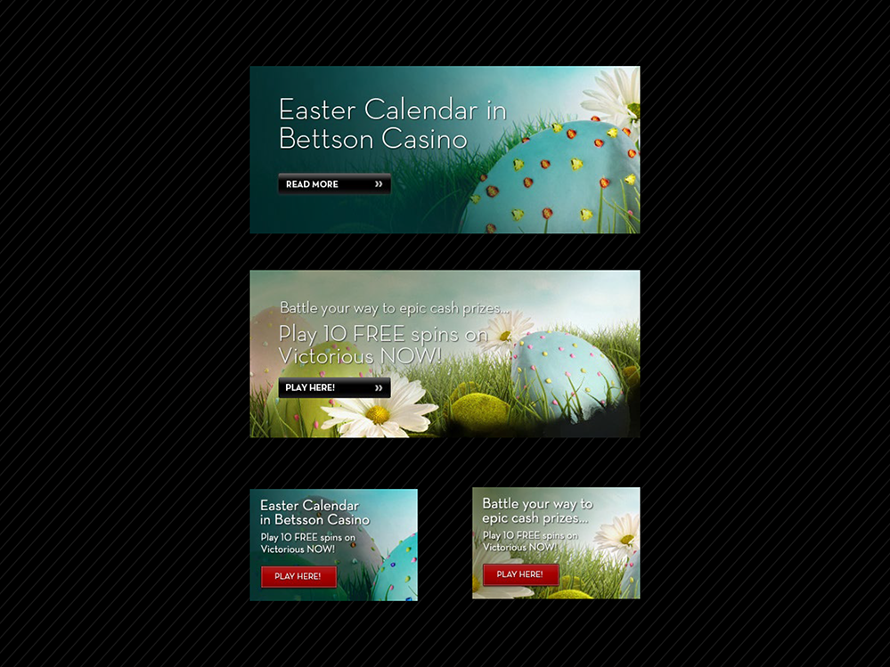betsson – Easter Promo Banners