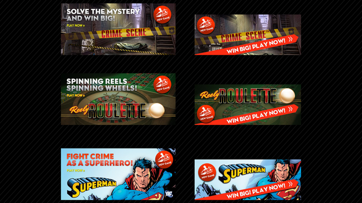 Harry Casino - Promo Banners