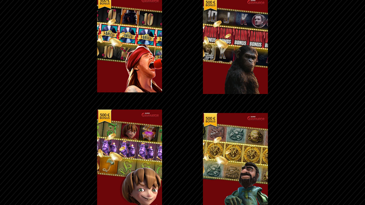 Super Gaminator - Promo Banners