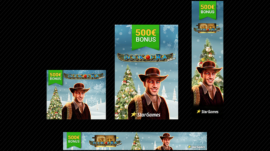 Star Games - BOOK OF RA - Christmas Promo Banners