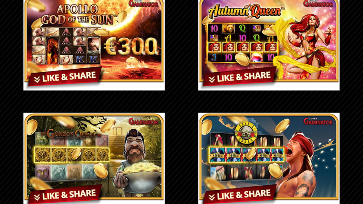 Super Gaminator – Social Media Promo Banners
